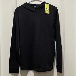 *NWT* UPF 50+ Men’s Small Dark Gray Athletic Outdoor Running Quick Dry Hoodie